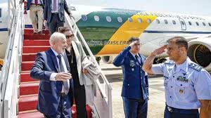 Avião do presidente pousou às 10h12 na Base Aérea de Brasília | Foto: Ricardo Stuckert / PR