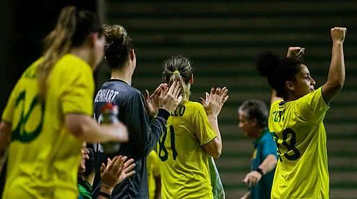 Meninas do Brasil garantiram vaga no Mundial de 2019 | Divulgação / Confederação Brasileira de Handebol