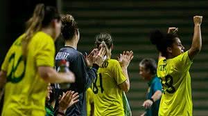 Meninas do Brasil garantiram vaga no Mundial de 2019 | Divulgação / Confederação Brasileira de Handebol