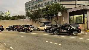 Policiais federais cumprem 18 mandados de prisão preventiva, 34 mandados de busca e apreensão e medidas assecuratórias para bloqueio de bens nos estados de São Paulo, Bahia, Santa Catarina, Mato Grosso do Sul, Sergipe e Espírito Santo | Foto: Cortesia / P…