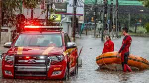 Segundo a Defesa Civil, 43 pessoas estão desaparecidas