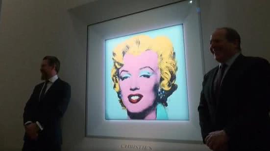 Retrato de Marilyn Monroe | Foto: Reprodução vídeo