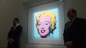 Retrato de Marilyn Monroe | Foto: Reprodução vídeo