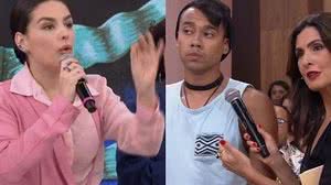 Imagem Kéfera discute sobre feminismo com integrante da plateia do Encontro