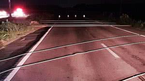 Rodovia é interditada no Ceará após queda de torre de energia alvo de ataque criminoso | PRF/Divulgação