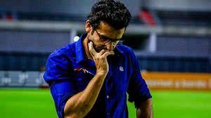 Alberto Valentim no último jogo do Avaí | Pei Fon / TNH1