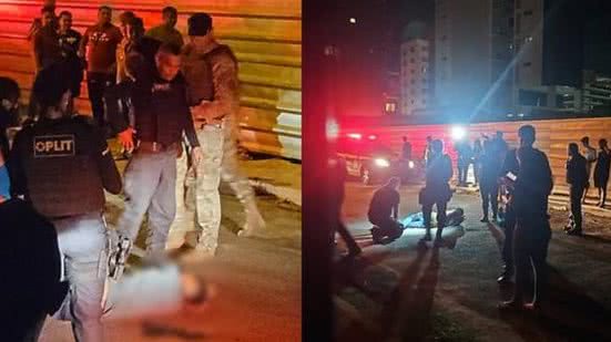 No dia 19, um foi atingido na perna e caiu do veículo, e o que foi preso nesta madrugada tinha conseguido fugir | Foto: Reprodução