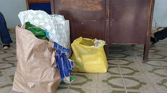 O material apreendido foi levado para a Central de Flagrantes de Arapiraca | TNH1/Willian Rocha