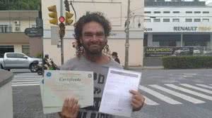 Arno quer ser advogado | Reprodução / Bianca Bertoldi