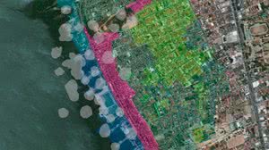 Mapa mostra danos da extração em bairros de Maceió | Secom Maceió