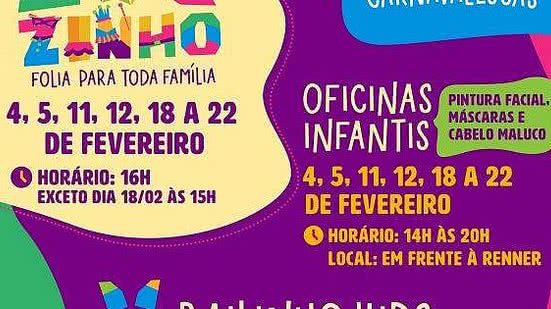 Imagem Confira horário do Maceió Shopping durante o carnaval