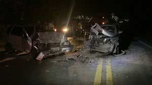 Colisão na BR-316 envolveu dois carros | Foto: Cortesia PRF