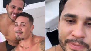 O influenciador estava acompanhado do marido e de alguns amigos | Crédito: Reprodução / Instagram