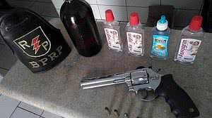 500ª arma de fogo apreendida pela Radiopatrulha em menos de dois anos | Divulgação/PM-AL