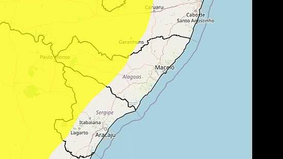 Reprodução / Inmet