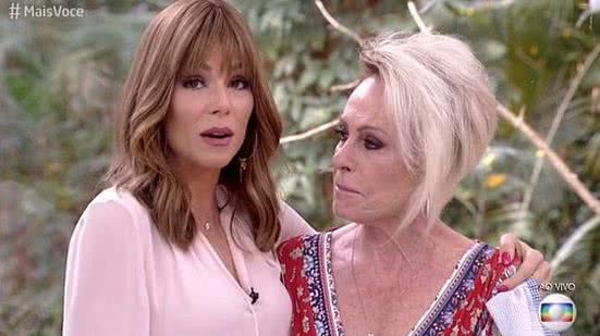 Imagem Ana Maria Braga chora ao falar sobre câncer de Ana Furtado