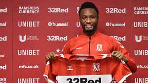 John Obi Mikel pelo Middlesbrough | Divulgação
