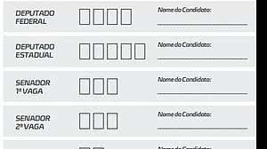 Imagem Eleições: baixe, imprima e preencha sua cola eleitoral