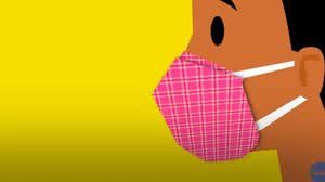 Imagem Vídeo: saiba os cuidados para usar máscara de pano; Ministério da Saúde explica