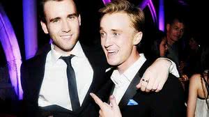 Matthew Lewis e Tom Felton | Reprodução Youtube