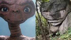 A pedra fica dentro de uma chácara no pequeno município de São Luiz, no interior de Roraima | Foto: Reprodução/G1