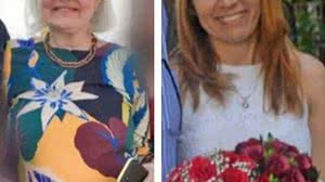 Martha Maria Lopes Pontes, de 77 anos, e a diarista Alice Fernandes da Silva, de 51, mortas no Flamengo | Reprodução / TV Globo