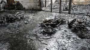 Loja de revenda de motocicletas foi atacada por criminosos no bairro Couto Fernandes, em Fortaleza | José Cruz/Agência Brasil