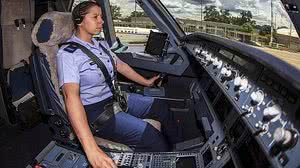 Capitã Carla Borges | Reprodução/Força Aérea Brasileira