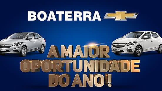 Imagem Boaterra Chevrolet apresenta o Feirão Meu Chevrolet