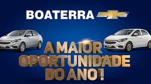 Imagem Boaterra Chevrolet apresenta o Feirão Meu Chevrolet