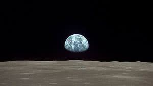 Registro de missão na lua | Reprodução