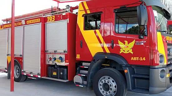 O Corpo de Bombeiros foi acionado para a ocorrência | Divulgação/CBMAL
