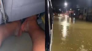 Os passageiros eram funcionários de uma empresa | Foto: Reprodução/TV Bahia