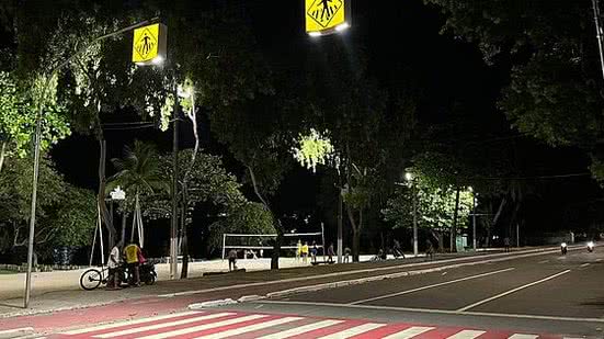 Sinalizações auxiliam na travessia em segurança | Ascom DMTT