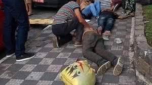 Moradores de rua foram encontrados mortos em Baruer | Divulgação/Polícia Militar