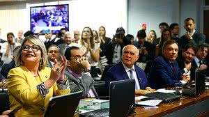 Imagem No Senado, CCJ aprova pacote anticrime e prisão em segunda instância