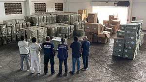 Imagem Anatel e Receita Federal apreendem 76 mil equipamentos não homologados