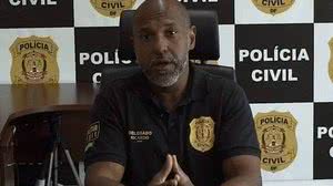 O delegado Ricardo Viana, chefe da 6ª DP, está à frente das investigações sobre o grupo que induzia ao auto-extermínio | Foto: Reprodução