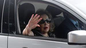 Dilma Jane Rousseff, mãe da ex-presidente da República, Dilma Rousseff (PT), chega ao Palácio do Alvorada em 2014, no segundo turno das eleições | Alan Marques - 29.out.2014/Folhapress