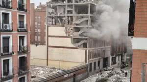 Explosão em Toledo, no centro de Madri | Foto: Reprodução/Redes Sociais