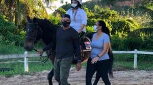 O curso está sendo ministrado por profissionais da Associação Nacional de Equoterapia | Foto: Assessoria