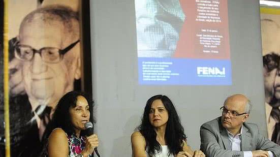 Os jornalistas Beth Costa, Maria José Braga e Celso Schröder | Tomaz Silva/Arquivo/Agência Brasil