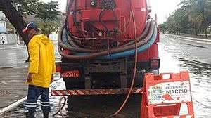 Imagem Equipes realizam intervenções emergenciais nas galerias de ruas em Maceió