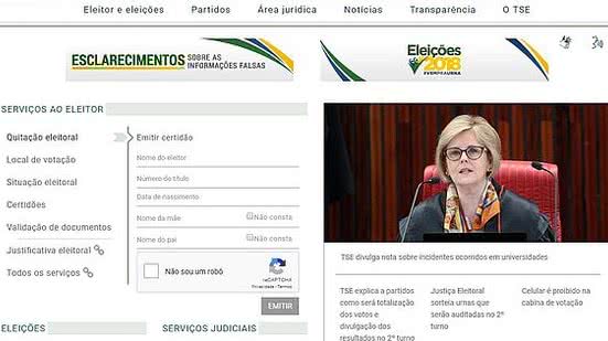 Imagem Portal do TSE restringe serviços para prevenir ataques cibernéticos