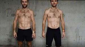 Os gêmeos idênticos Hugo e Ross Turner são atletas de esportes de aventura há dez anos | Foto: BBC Reel / Reprodução