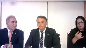 Imagem Presidente Jair Bolsonaro faz apelo para população economizar energia