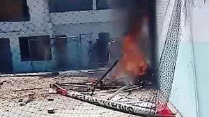 Avião caiu em escola e deixou piloto morto | Reprodução / Facebook