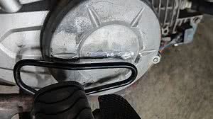 Foi feita uma consulta e detectado que o motor da motocicleta estava com queixa de furto | Foto: Cortesia / Ascom PC