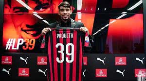 Lucas Paquetá foi apresentado pelo Milan | Milan / Twitter