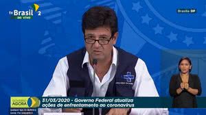 Ministro atualizou os dados em coletiva no Palácio do Planalto | Foto: Reprodução / TV Brasil